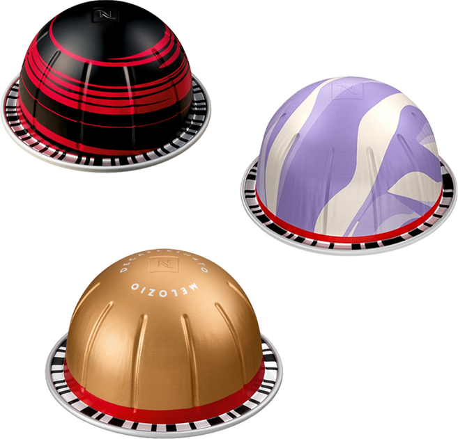 네스프레소 버츄오 디카페인 머그 셀렉션 3종 (하프 디카페나토 멜로지오 디카페나토 프렌치 바닐라향 디카페나토), 3박스, 10개입, 10.8g