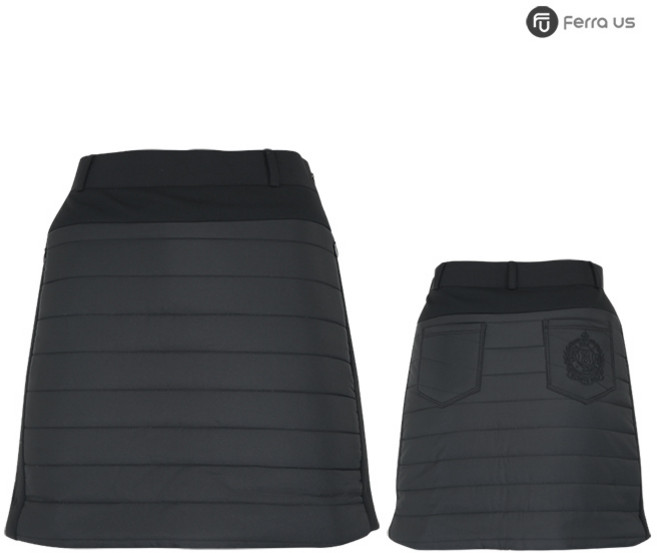 골프연습용품 골프용품 페라어스 여성 사각 패딩 골프 스커트 ASBU4111W0