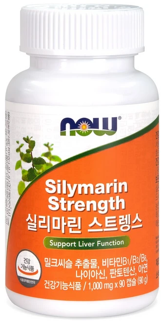 나우푸드 실리마린 스트렝스 90캡슐 3개월분, 90정, 1개 - 쿠팡