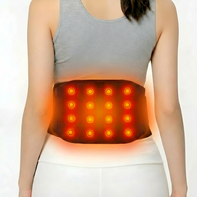 로어백 토르마린 허리보호대 허리복대 자가발열, 1개