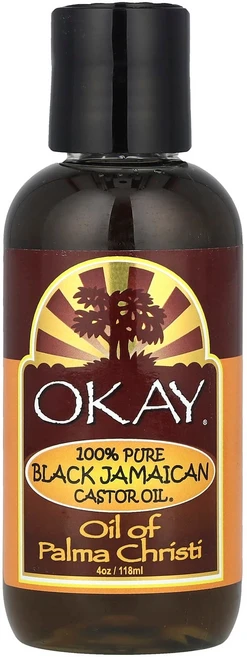 오케이 퓨어 내추럴스 100% 순수 자메이카산 블랙 캐스터 오일® 4온스(118ml) OKA-01506 - 쿠팡