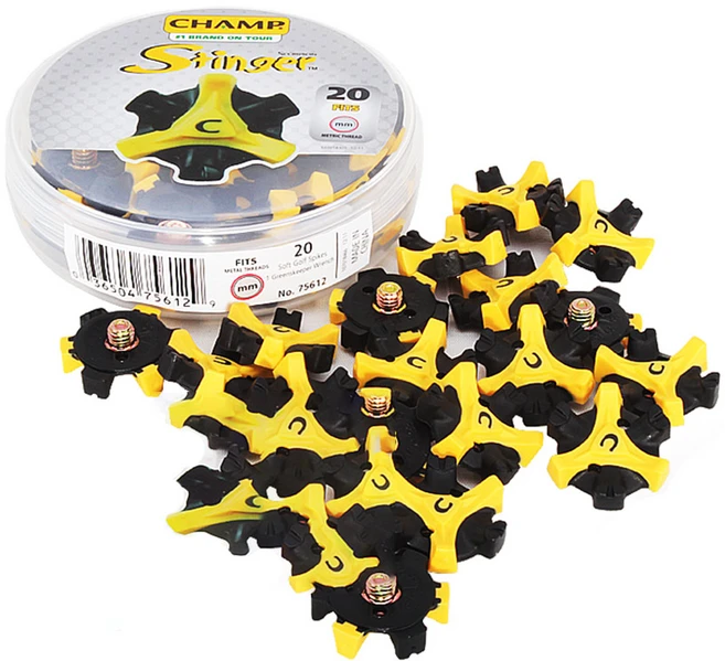 뉴페이스 챔프 스콜피온 스팅거 스파이크 디스크팩 METRIC THREAD 20개-6팩, 챔프나사형, 1개 - 쿠팡