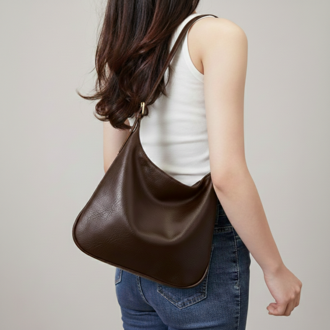 데일리 여성 가죽 숄더백 보부상 크로스백 가방