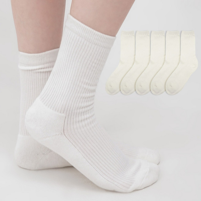 자체제작 국내생산 발바닥 두꺼운 스포츠 쿠션 양말 5켤레 도토미골지