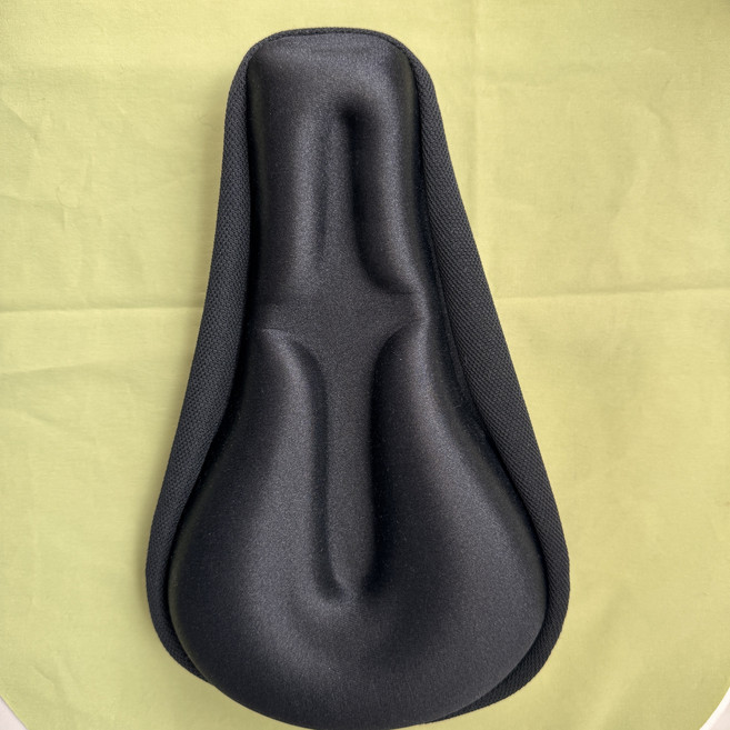 자전거 접이식 실내 자전거 안장 커버, 1개, 블랙