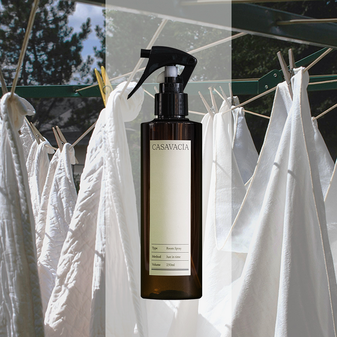 카사바시아 니치 룸스프레이 섬유향수 멀티퍼퓸 필로우미스트, 1개, 250ml, 허거블 코튼