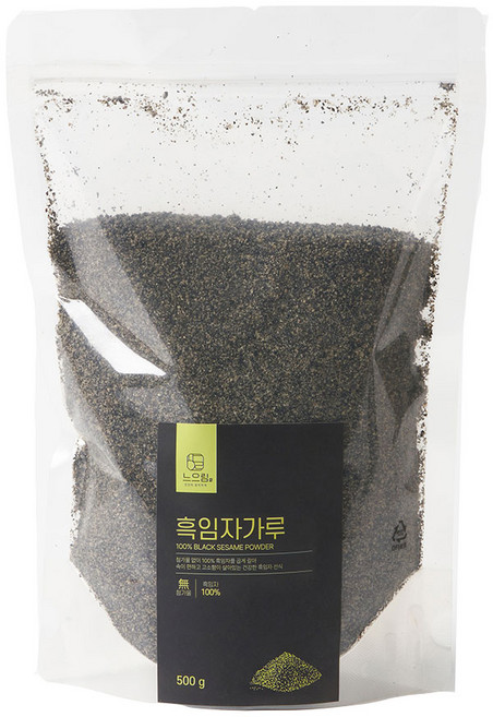 느으림 건강하게 두 번 볶은 흑임자가루, 1개, 500g