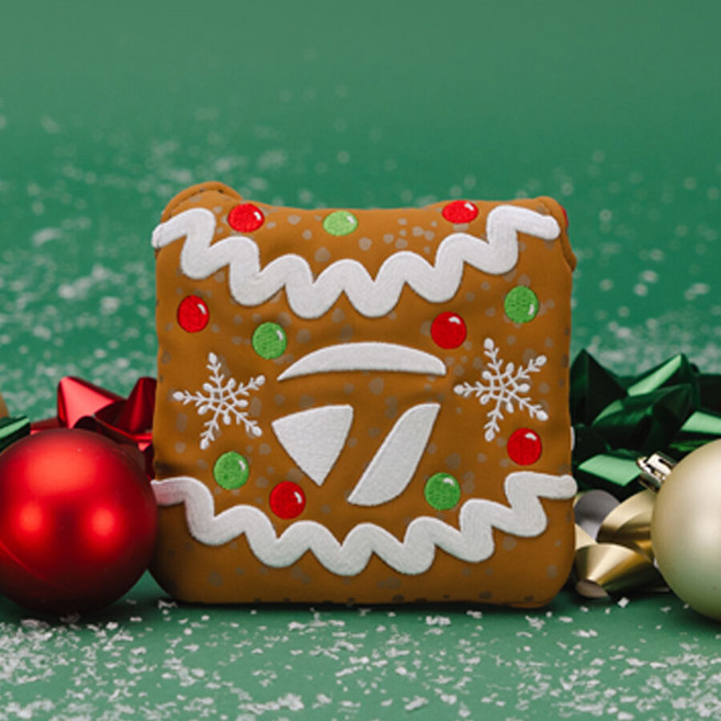 테일러메이드 홀리데이 말렛 퍼터커버 V97991, 1개, 혼합컬러