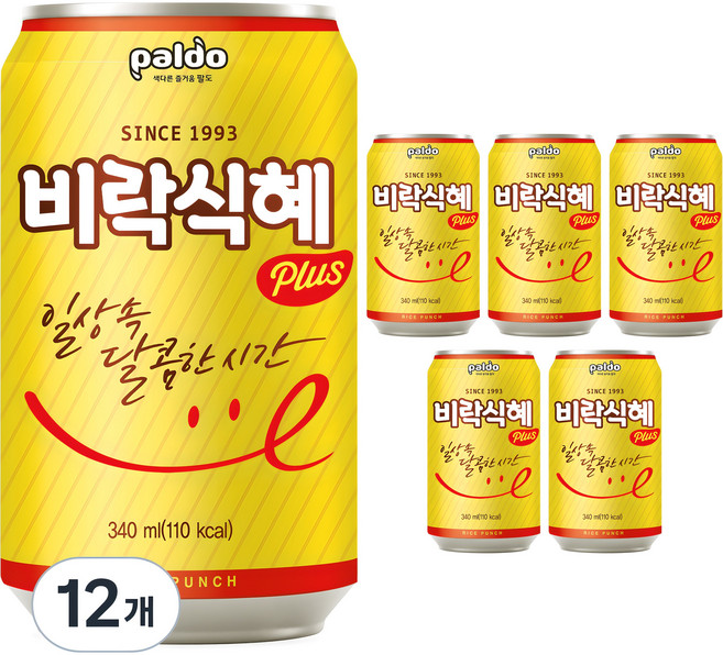 paldo 八道 甜米露, 340ml, 12罐