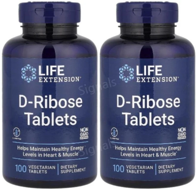 라이프익스텐션 D 디 리보스 리보오스 100정 2개 칼슘 D Ribose - 쿠팡