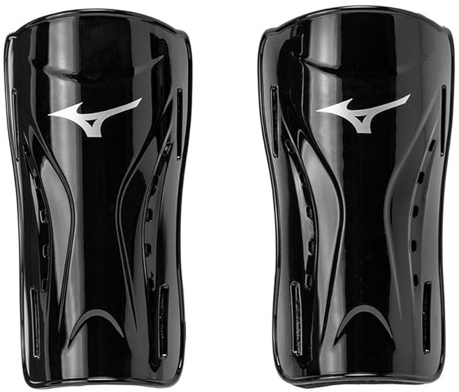 MIZUNO 미즈노 축구 풋살 신가드 정강이보호대 15cm/17cm P3JYGB61, 블랙, 1개