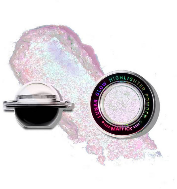 그라데이션 글로우 페이스 하이라이터 자연광 무드 입체 윤광 메이크업, 1개, 02