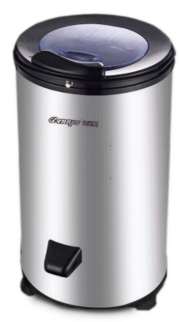 Dennys 5.5公斤高速脫水機, 不鏽鋼色, SP-D055S