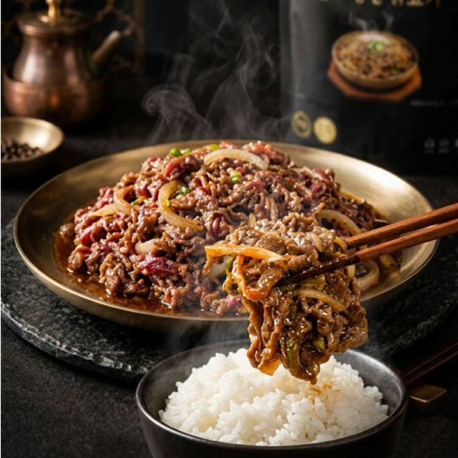 대운몰 100%한우 경주 포항 한우맛집 원뿔 한우 양념 불고기 260g 뚝배기소불고기 밀키트, 1개