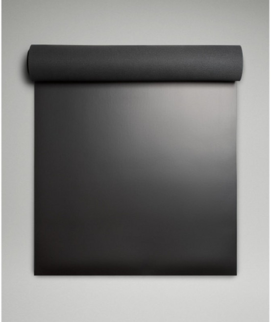 룰루레몬 요가매트 5mm 필라테스 홈트 천연고무 논슬립 마블 더매트 Black