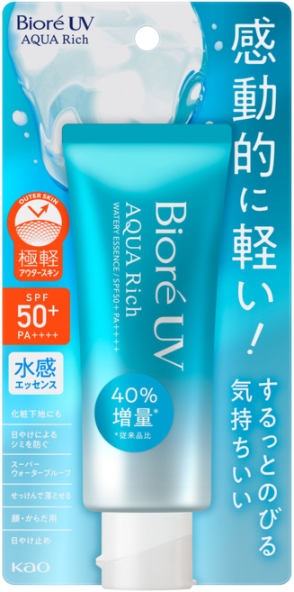 비오레 UV 아쿠아 리치 워터리 에센스 SPF50+ PA++++, 70g, 6개