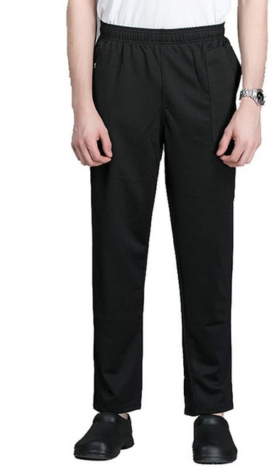 아이레노 쉐프 조리복 바지 블랙 주방용 작업복 팬츠 활동성 편안한 착용