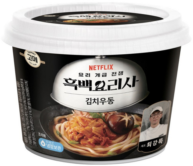 고메 흑백요리사 김치우동 한그릇, 7개, 229.2g