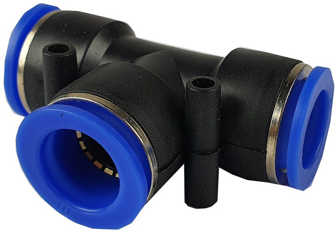 PUT 피팅 / 원터치 피팅 / 에어피팅 (16mm), 1개, HVFF