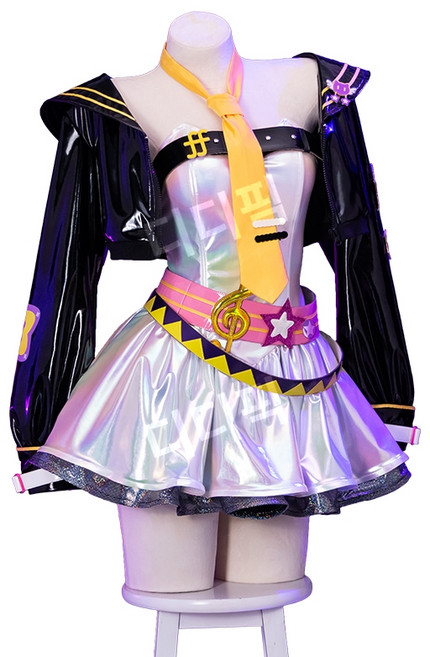 프로젝트 세카이 프세카 카가미네 린 렌 코스프레 의상 파티 졸업사진 할로윈 세트 옷 코스튬 촬영