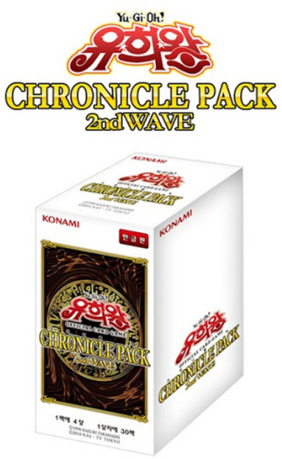 유희왕 크로니클 팩 2nd wave 부스터 박스, 1개