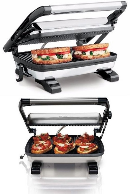 美國 Hamilton Beach 25452-MX 不鏽鋼三明治烤麵包機 1200W 營業 烤吐司 烤箱 早餐店