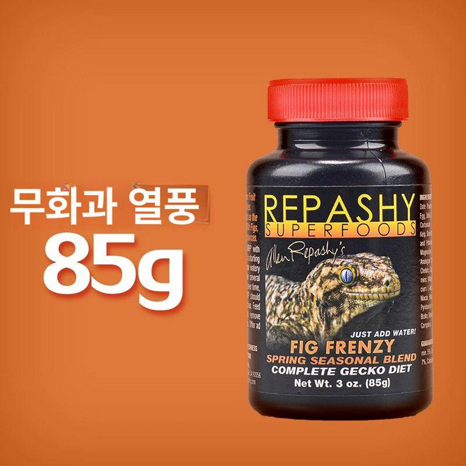 레파시 그럽 앤 후르츠 그럽스 프룻 GNF 슈퍼푸드 다양한용량, 무화과 광란 85g, 1개, 1L