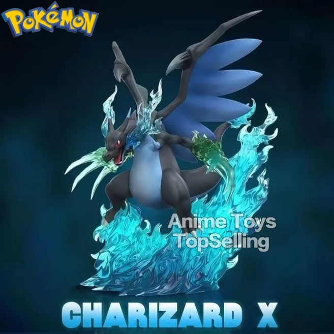 포켓몬) 리자몽 메가진화X 피규어 컬렉션 수집용, 1