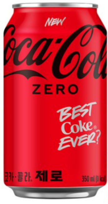 코카콜라 제로, 350ml, 12개