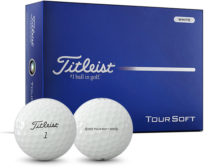 타이틀리스트 2026 투어소프트 골프볼 2피스, 화이트