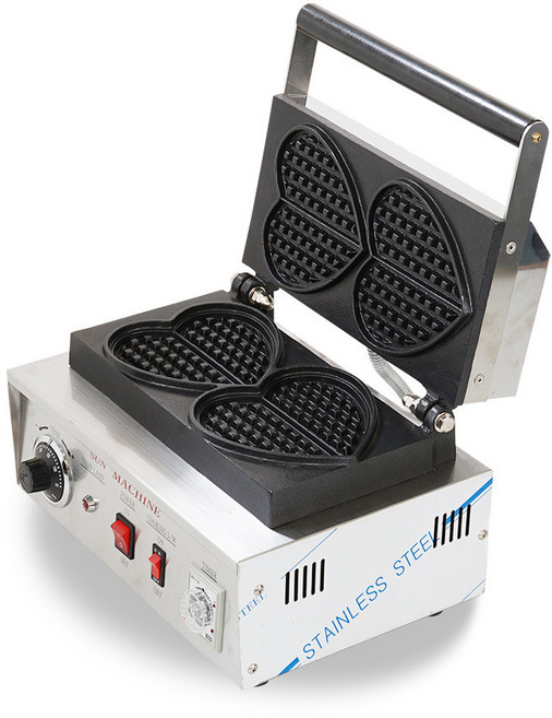 태양산업 하트 아메라칸와플 노점 행사장 WPH-350S 국산 시간단축 식품기계, 상세 참조