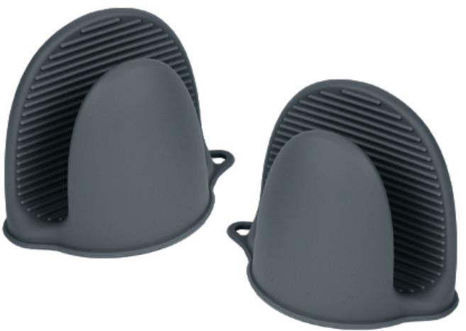 국산 실리팟 실리콘 주방 오븐 장갑 양손 세트, 차콜색상, 1세트