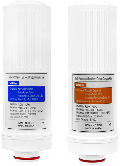 수앤수하이텍 cok 005 호환 1차＋2차 이온수기필터