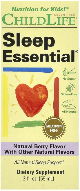 ChildLife Essentials 어린이용 Sleep Essential® 천연 베리 59ml(2fl oz), ChildLifeEssentials어린이용SleepEs, 1개, 59ml - 쿠팡
