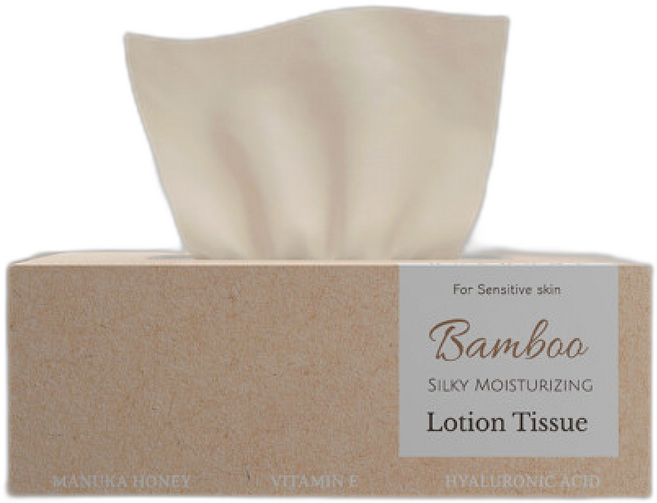 휴홈 무표백 보습 대나무 로션 티슈 비염 민감성 전용, 1개, 9매