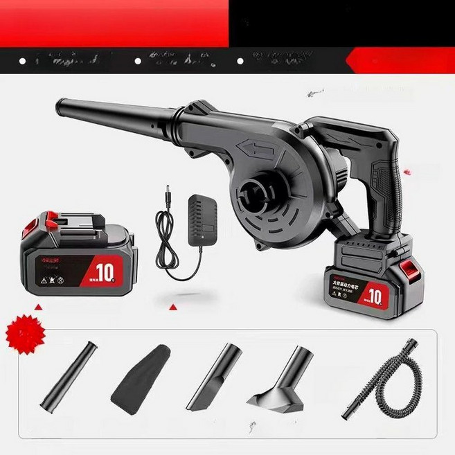 무선 송풍기 가정용 낙엽 청소기 캠핑 강력 충전, 4999000 B, 1개