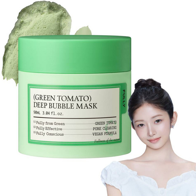 그린 토마토 딥 버블 마스크, 1개, 90ml