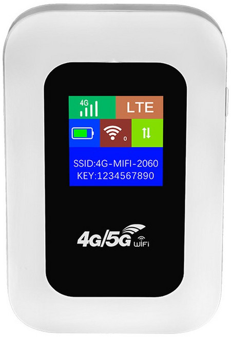 휴대용 무선 와이파이 5G lte MU5120 SIM 고속 초고속인터넷 네트워크, MF800B 화이트 스크린 유라시아 버전 1, 1개
