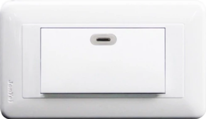 JYE 中一電工 PANDA系列 螢光一開關 JY-5155W