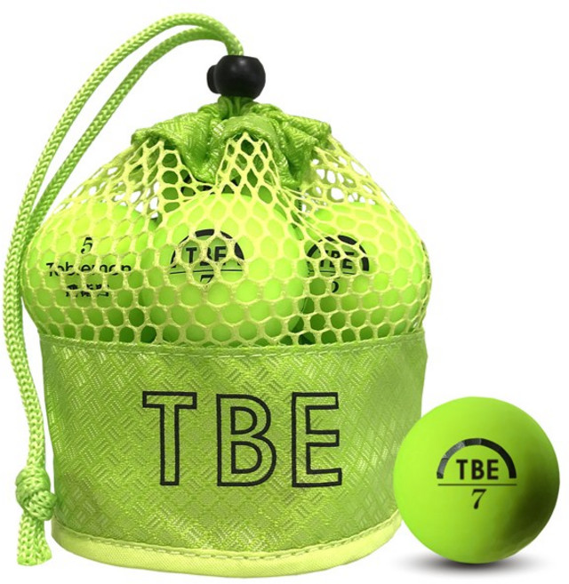 일본 내 가장많이 쓰는 골프공 토비에몬 고반발 비비드 무광 컬러볼 주머니 골프공 2피스 12구, 옐로우, 1개