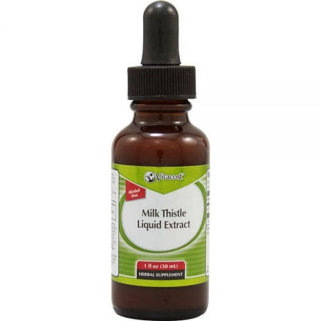 Vitacost Milk Thistle Liquid Extract - Alcohol Free - 2000 mg - 1 fl oz, 1개 - 쿠팡