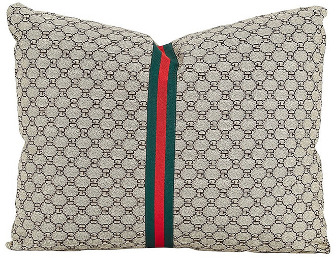 코코데모 빵빵한 인테리어 다용도 소파 쿠션, 그레이체크