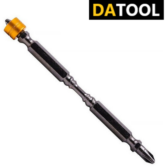 주피터 자석 토션 비트 110mm 초강력 십자드릴 자화기 부착 PH2-110 강력형 일체형 드라이버 자석링, 1개