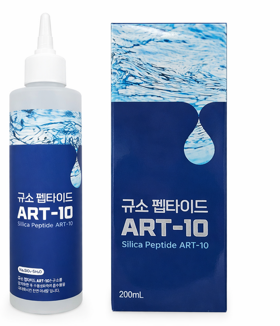 규소 펩타이드 ART-10 수용성 액상 규소 미네랄 (수용성 실리카 농축액) 200ml, 1개