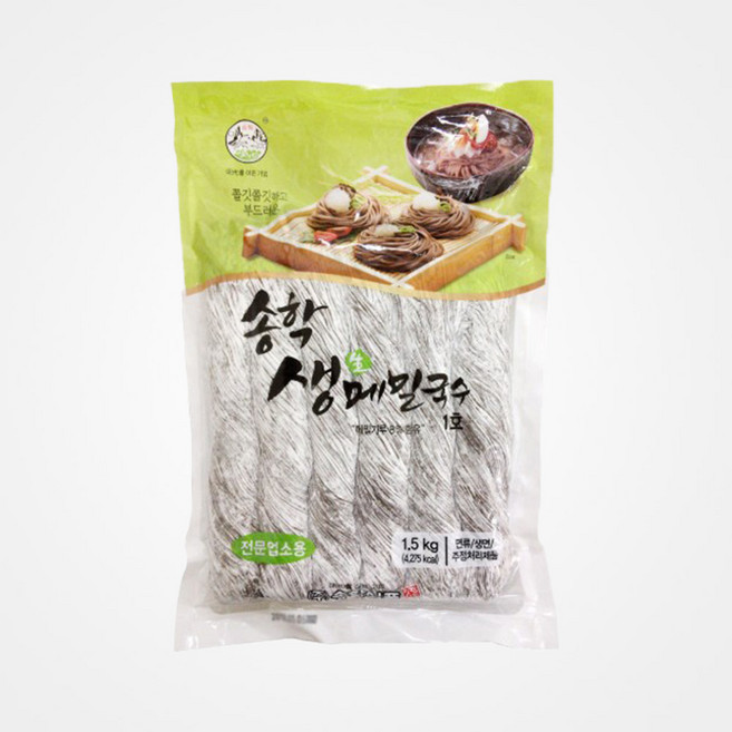 송학식품 생메밀국수, 1.5kg, 10개
