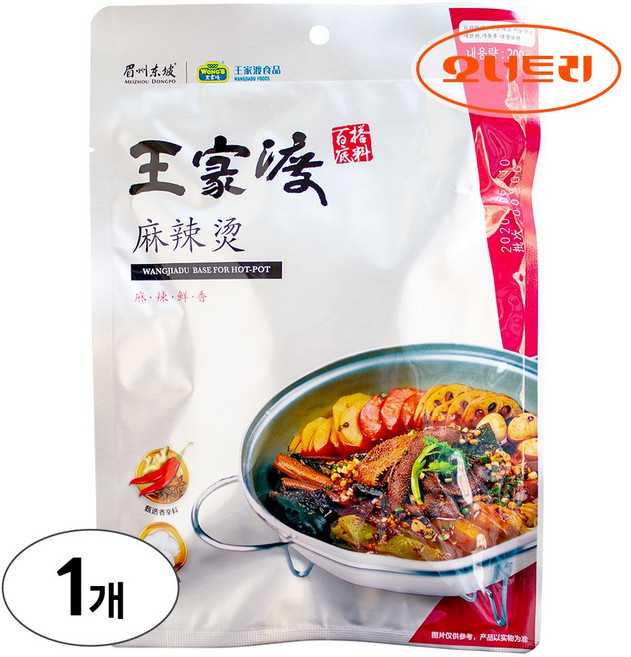[천천중국식품]왕가두 마라탕소스 200g, 1개