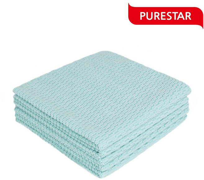 PURESTAR 리버스 멀티 다용도 타월, 민트, 5개