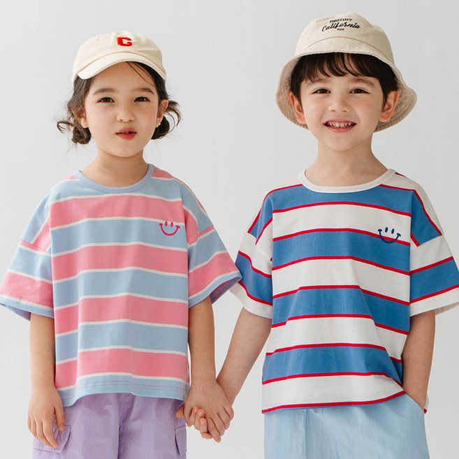 베베쥬 스머지 반팔 티셔츠