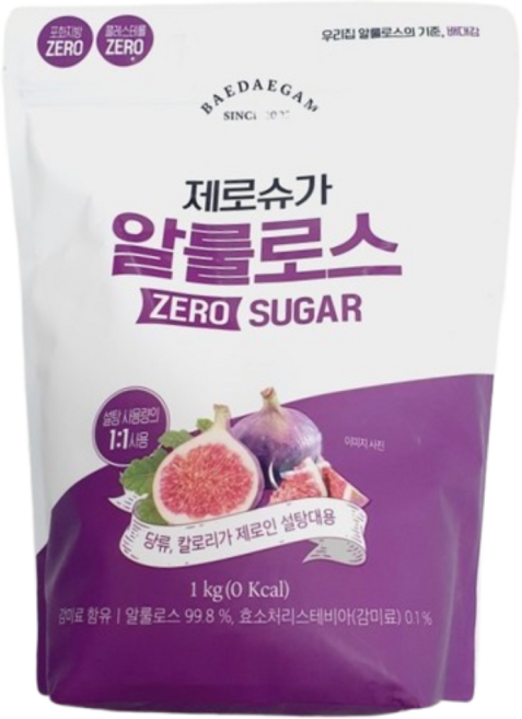 배대감 대용량 제로슈가 알룰로스, 1kg, 2개