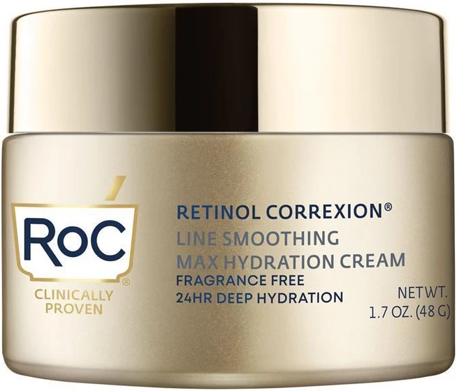 호주 알오씨 RoC Hydration Cream 레티놀 코렉션 라인 스무딩 맥스 하이드레이션 무향 페이스 크림, 4개, 48g - 쿠팡
